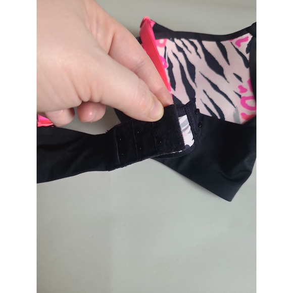 Wonderbra Wonderboost Add-a-Size Black Floral Convertible Underwire Bra Size 34B - Picture 3 of 4